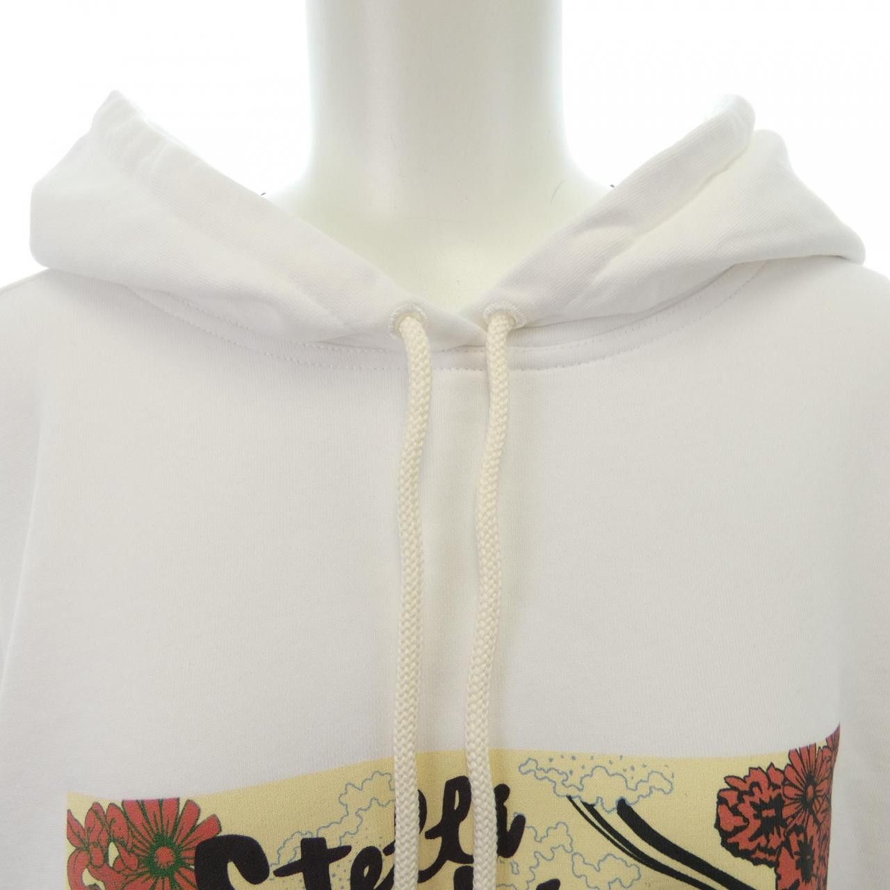 Stella McCartney Stella Mccartney Stella McCartney Record Hoodie Cotton Sweatshirts & Hoodies DUTY FREE for USA Size ONE SIZE - 5 Thumbnail
