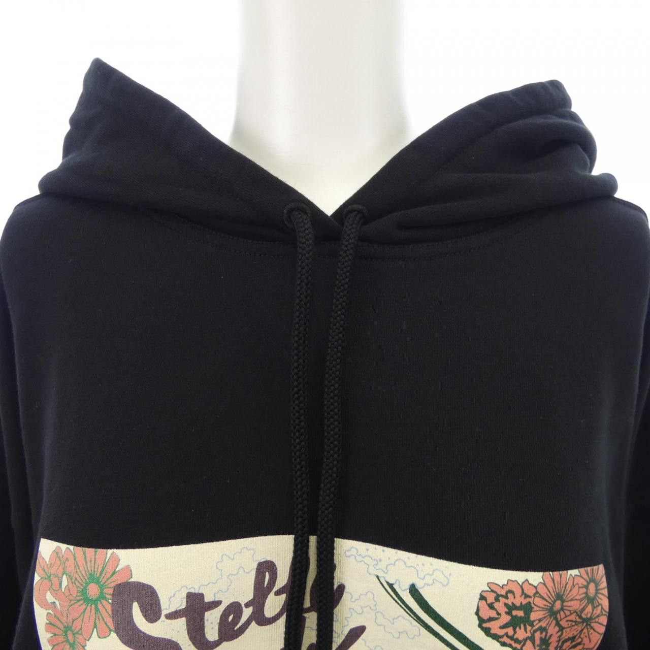 Stella McCartney Stella Mccartney Stella McCartney Record Hoodie Cotton Sweatshirts & Hoodies DUTY FREE for USA Size ONE SIZE - 5 Thumbnail