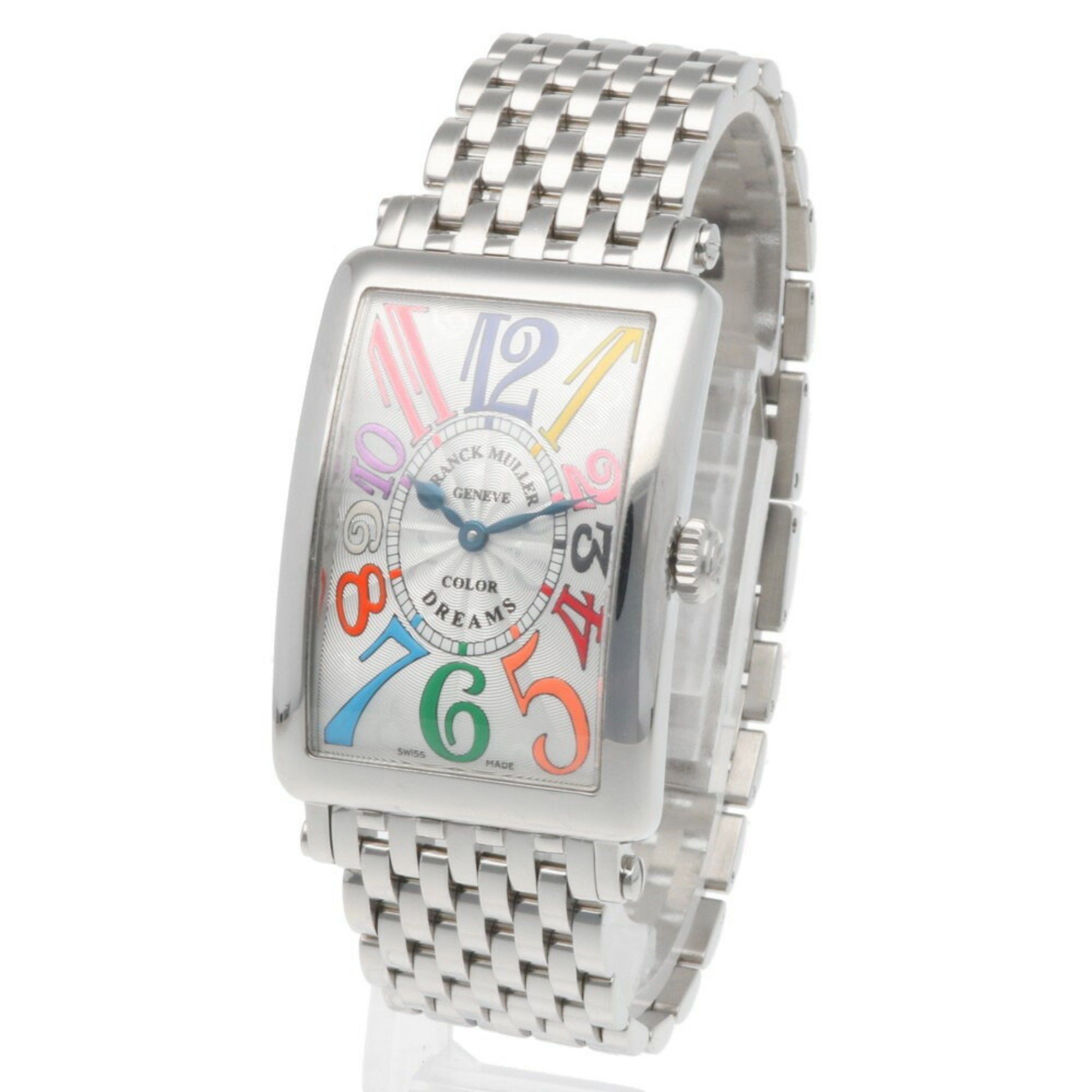 Franck Muller Franck Muller Long Island Color Dream Watch, Stainless Steel 952 Quartz Movement, Overhauled and Polished, Women's, FRANCK MULLER Size ONE SIZE - 3 Thumbnail