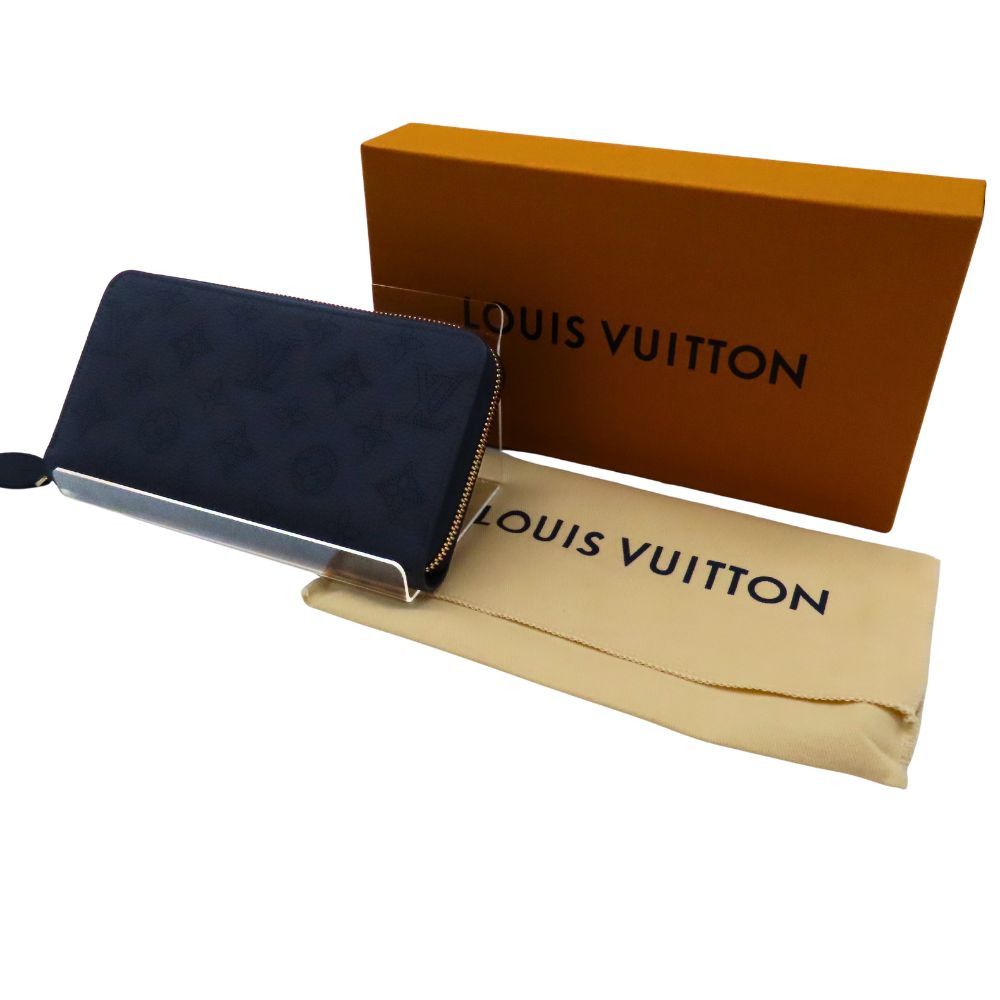 Louis Vuitton Louis Vuitton Louis Vuitton Zippy Wallet Monogram Mahina Long Wallet Leather Long Wallet M14569 DUTY FREE for USA Size ONE SIZE - 11 Thumbnail