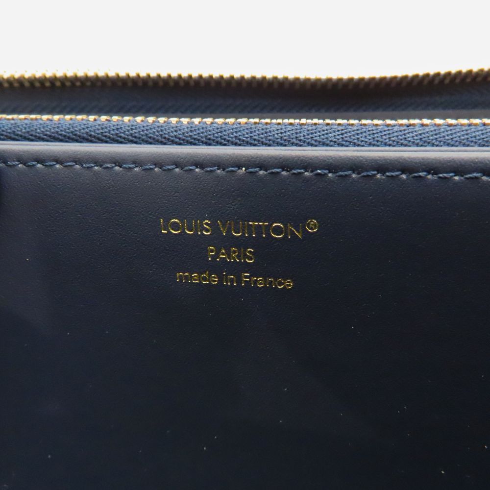 Louis Vuitton Louis Vuitton Louis Vuitton Zippy Wallet Monogram Mahina Long Wallet Leather Long Wallet M14569 DUTY FREE for USA Size ONE SIZE - 10 Thumbnail