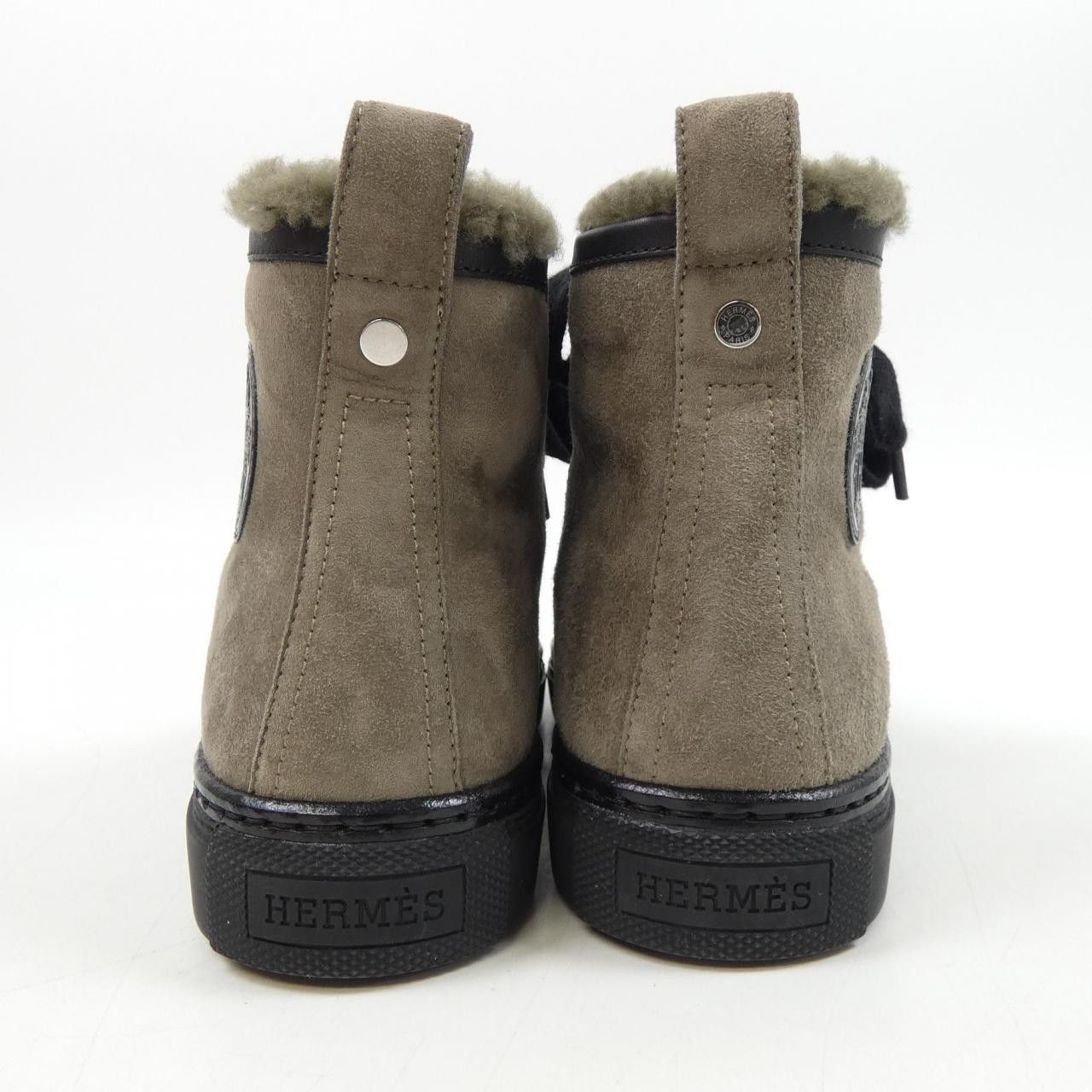 Hermes Hermes Hermes Shearling Sneakers Natural Material Shoes DUTY FREE for USA Size ONE SIZE - 5 Thumbnail
