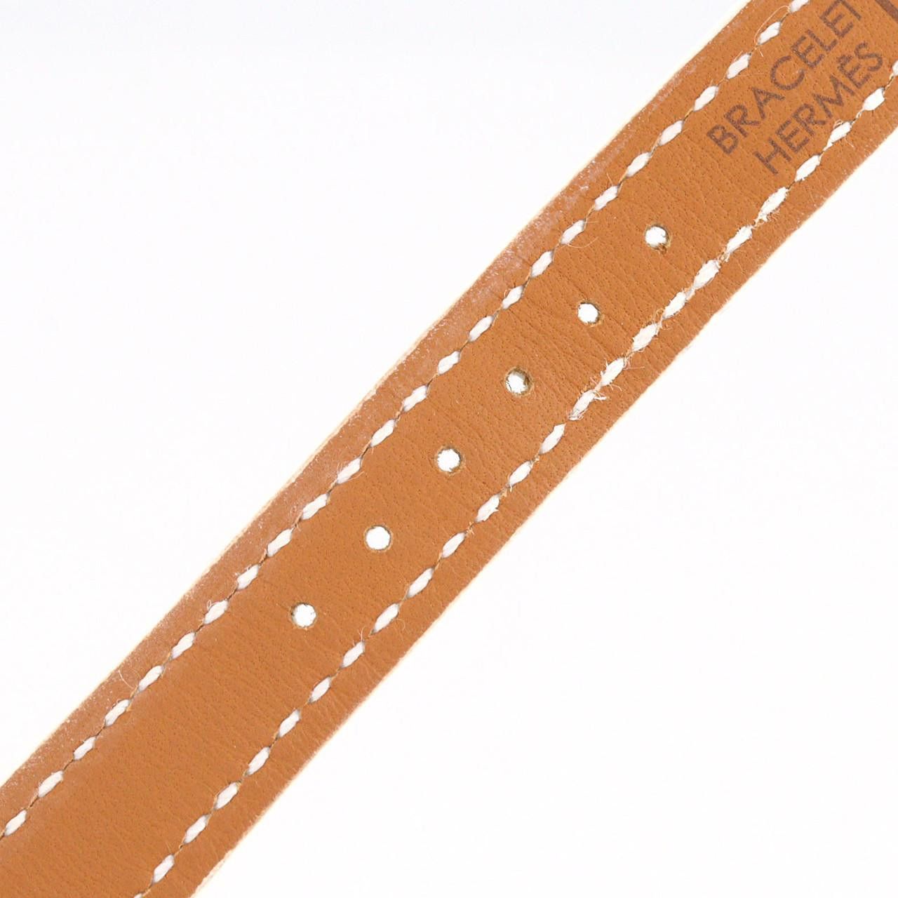 Hermes Hermes Hermes H Watch Pink Gold Watch Crocodile skin Quartz DUTY FREE for USA Size ONE SIZE - 4 Thumbnail