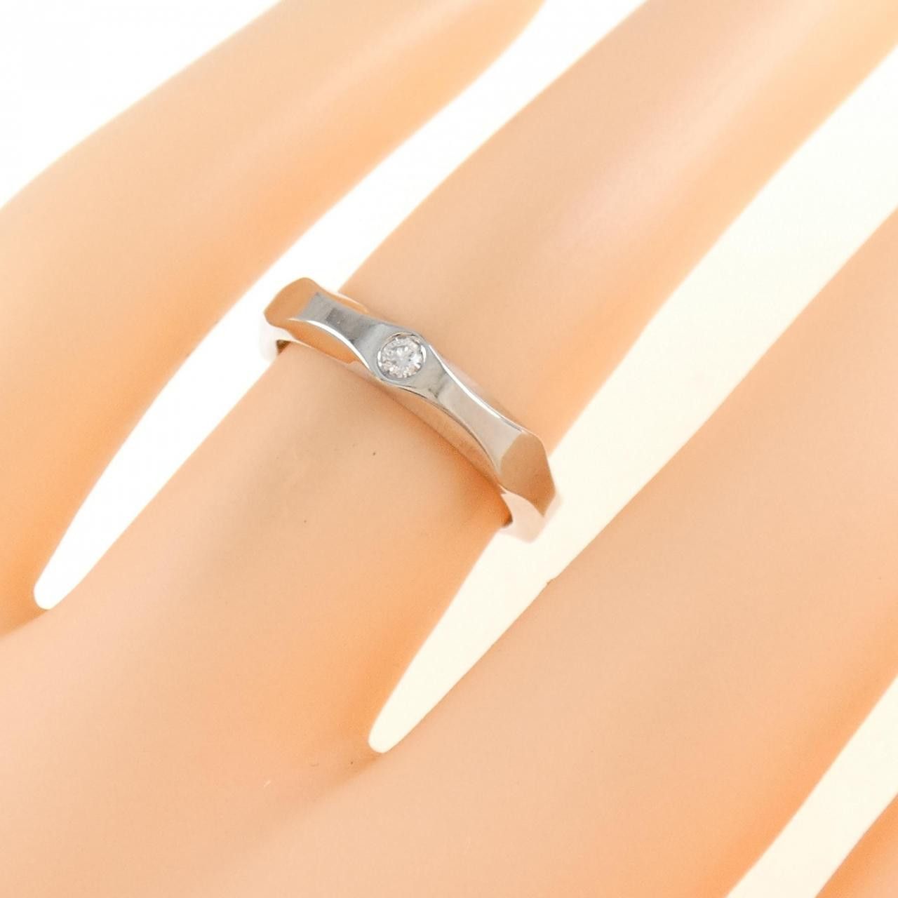 Bvlgari Bvlgari Bvlgari Infinito Platinum Diamond Ring Size 8 Metal Ring AN857694 DUTY FREE for USA Size ONE SIZE - 5 Thumbnail