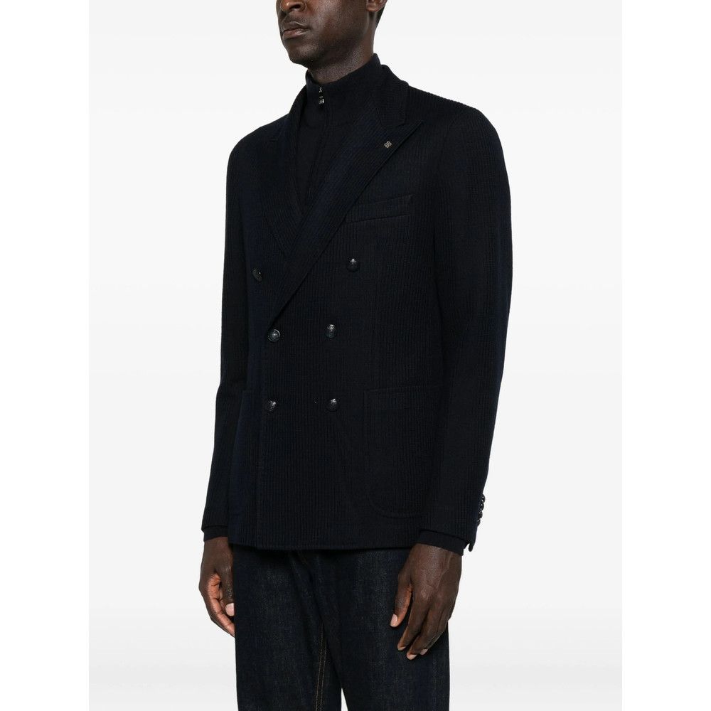 Tagliatore Tagliatore BLUE Jackets - Suit & Dinner Jackets Size US XXL / EU 58 / 5 - 2 Thumbnail
