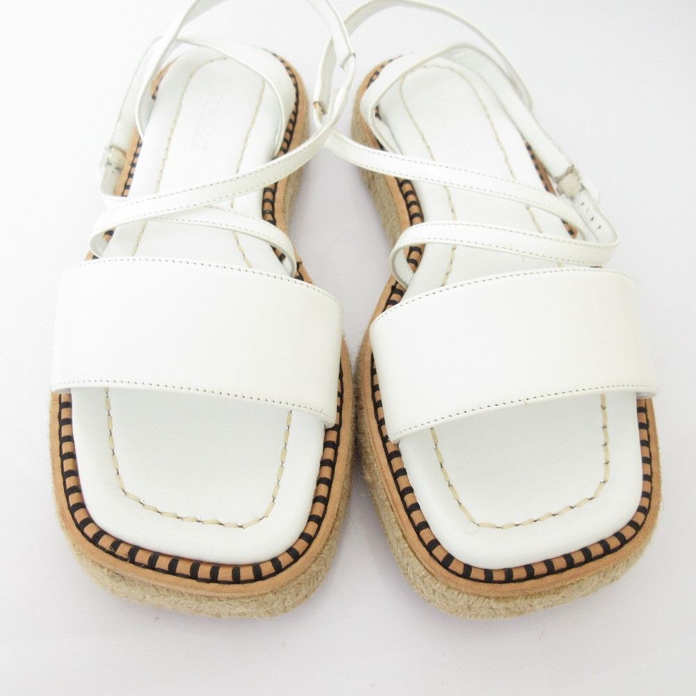 Max Mara MaxMara SPORTMAX Espadrille Sandals Leather Shoes DUTY FREE for USA Size ONE SIZE - 2 Thumbnail