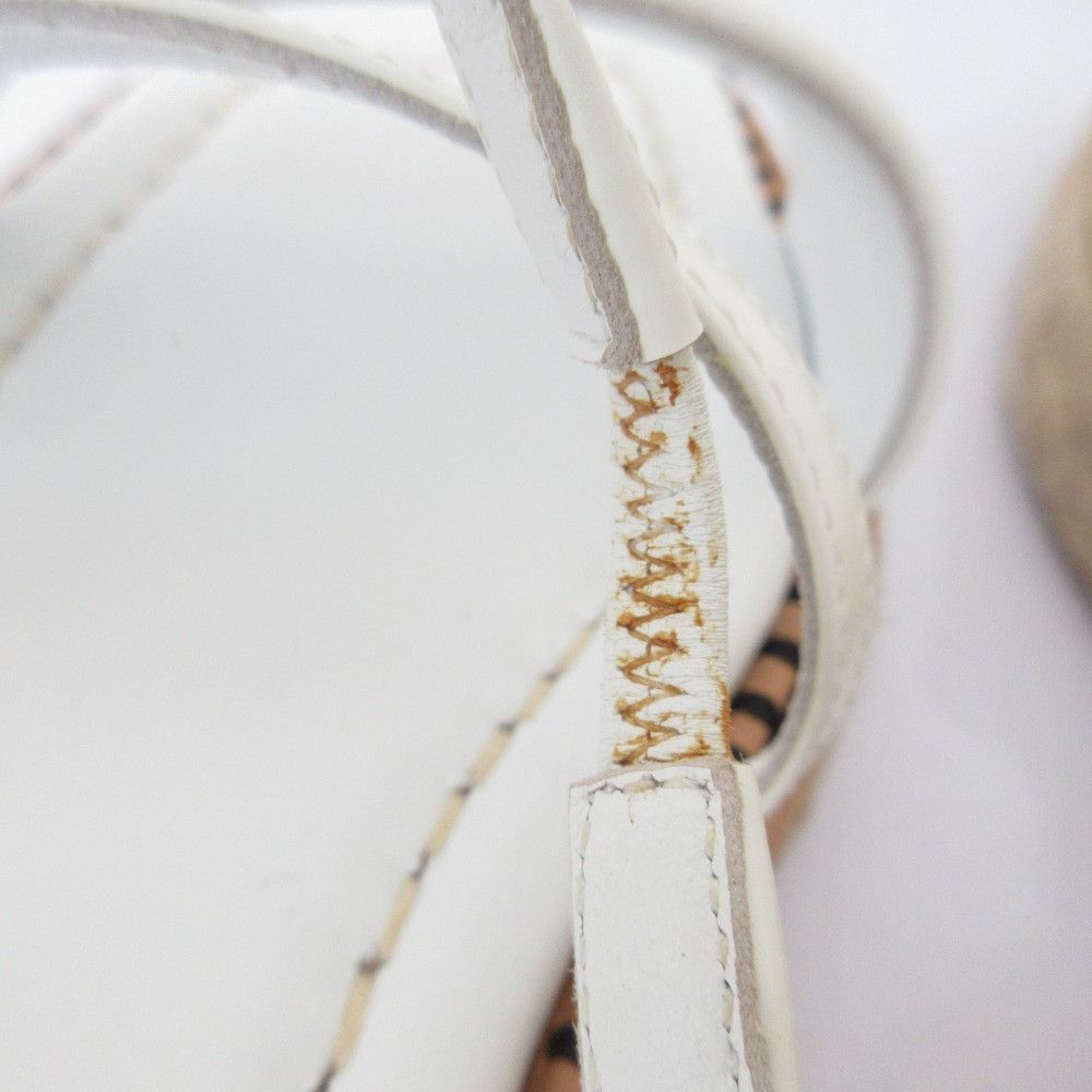 Max Mara MaxMara SPORTMAX Espadrille Sandals Leather Shoes DUTY FREE for USA Size ONE SIZE - 9 Thumbnail