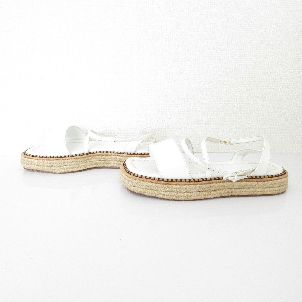 Max Mara MaxMara SPORTMAX Espadrille Sandals Leather Shoes DUTY FREE for USA Size ONE SIZE - 4 Thumbnail