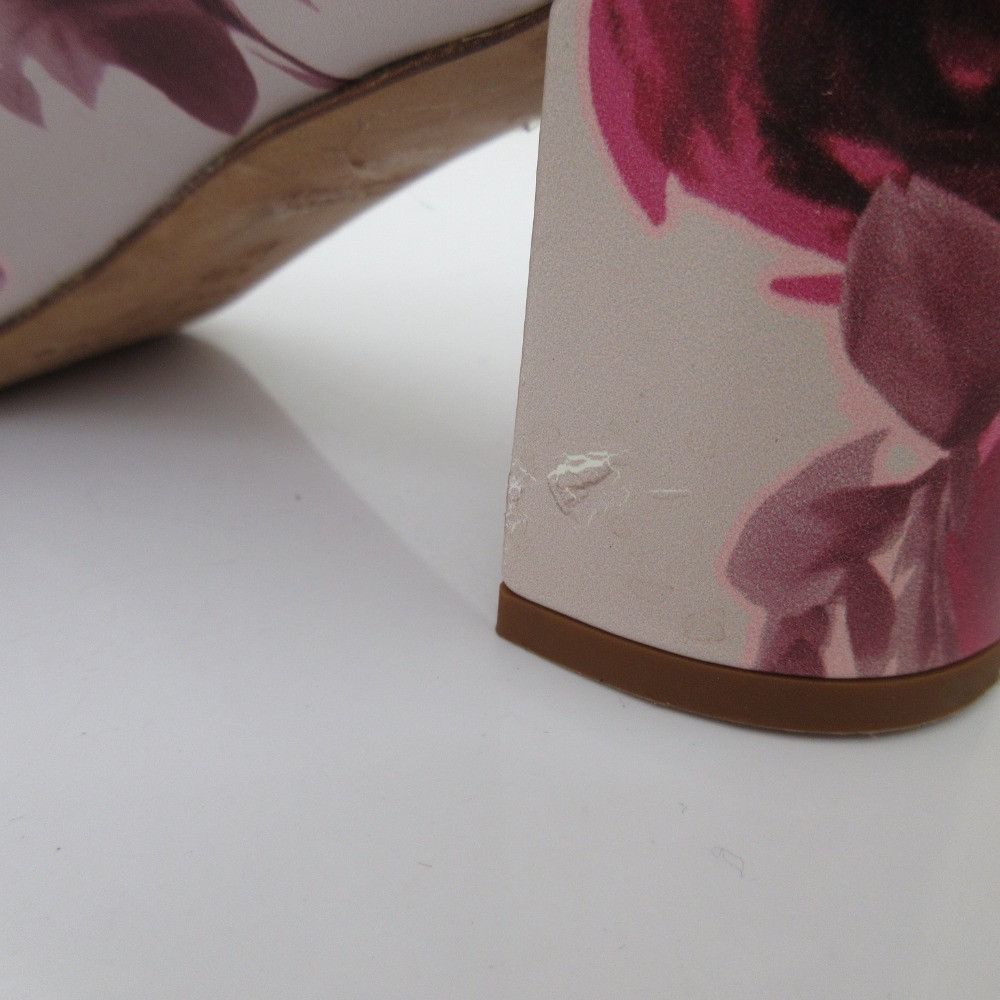 Kate Spade Kate Spade Kate Spade Flower Print Pointed Toe Ribbon Pumps Leather Shoes DUTY FREE for USA Size ONE SIZE - 10 Thumbnail