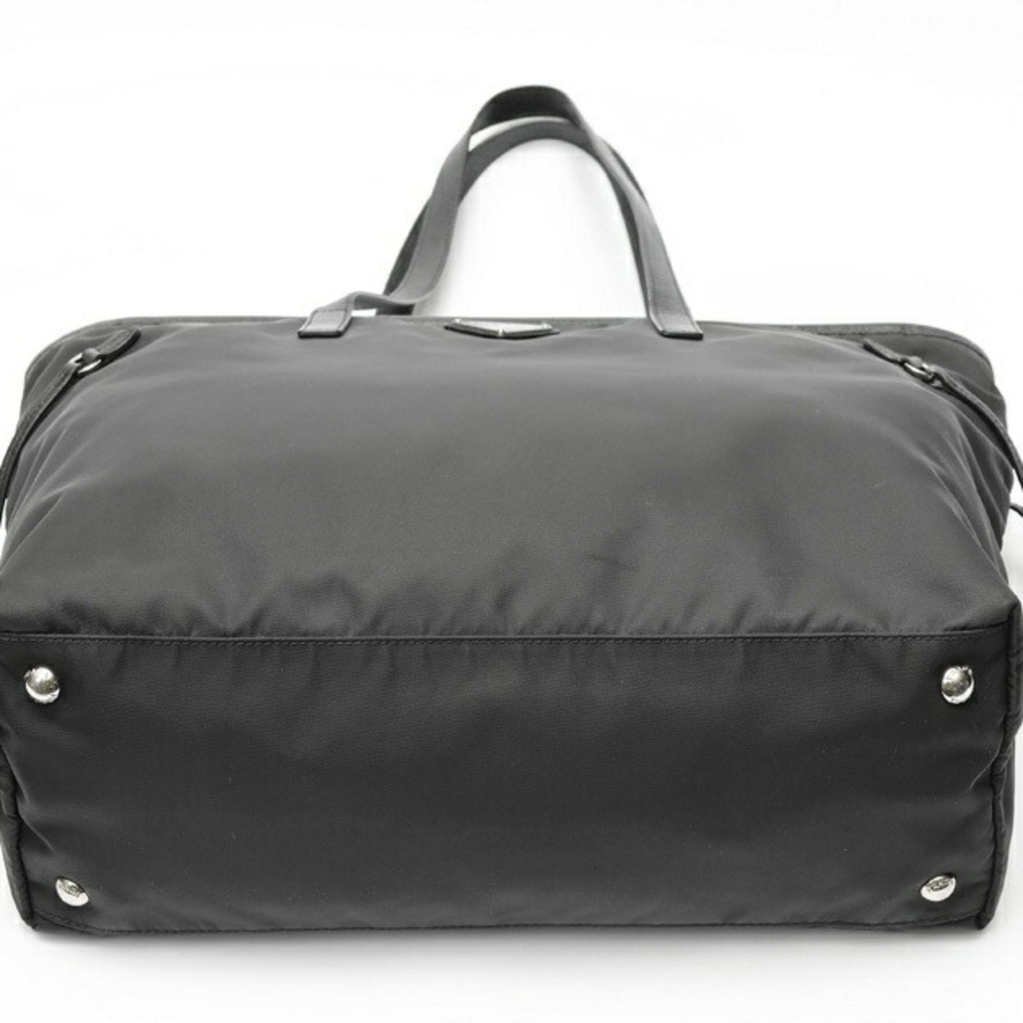 Prada Prada Tote Bag 1BG401 Nylon Black K-159300 Size ONE SIZE - 4 Thumbnail