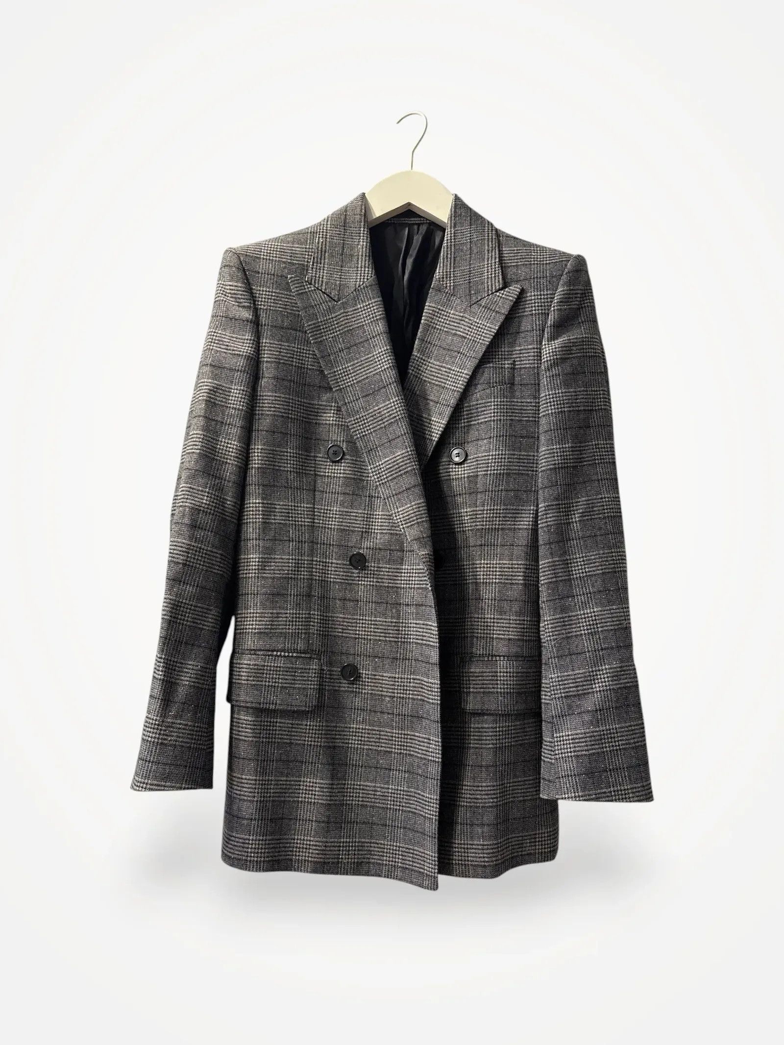 Filippa K Filippa K Double Breasted Check Blazer Blazer Size XXS / US 00 / IT 34 - 2 Thumbnail