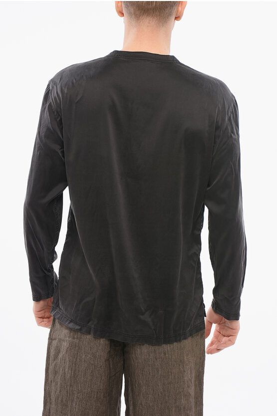 Tom Ford LONG SLEEVED PIJAMA TOP WITH BUTTONS black Size US XS / EU 42 / 0 - 2 Thumbnail