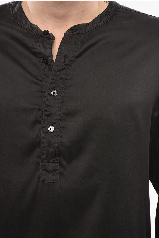 Tom Ford LONG SLEEVED PIJAMA TOP WITH BUTTONS black Size US M / EU 48-50 / 2 - 3 Thumbnail