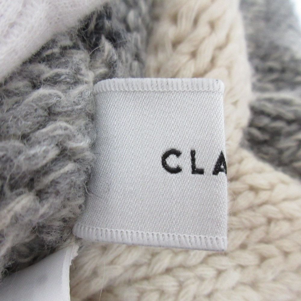 Other Other CLANE GRADATION BORDER Wide Knit Pullover Cotton Tops DUTY FREE for USA Size ONE SIZE - 7 Thumbnail