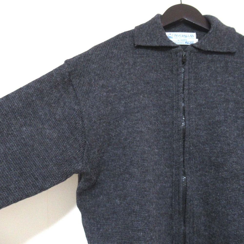 Other Other INVERALLAN British Wool Knit Jacket Natural Material Outerwear DUTY FREE for USA Size ONE SIZE - 3 Thumbnail