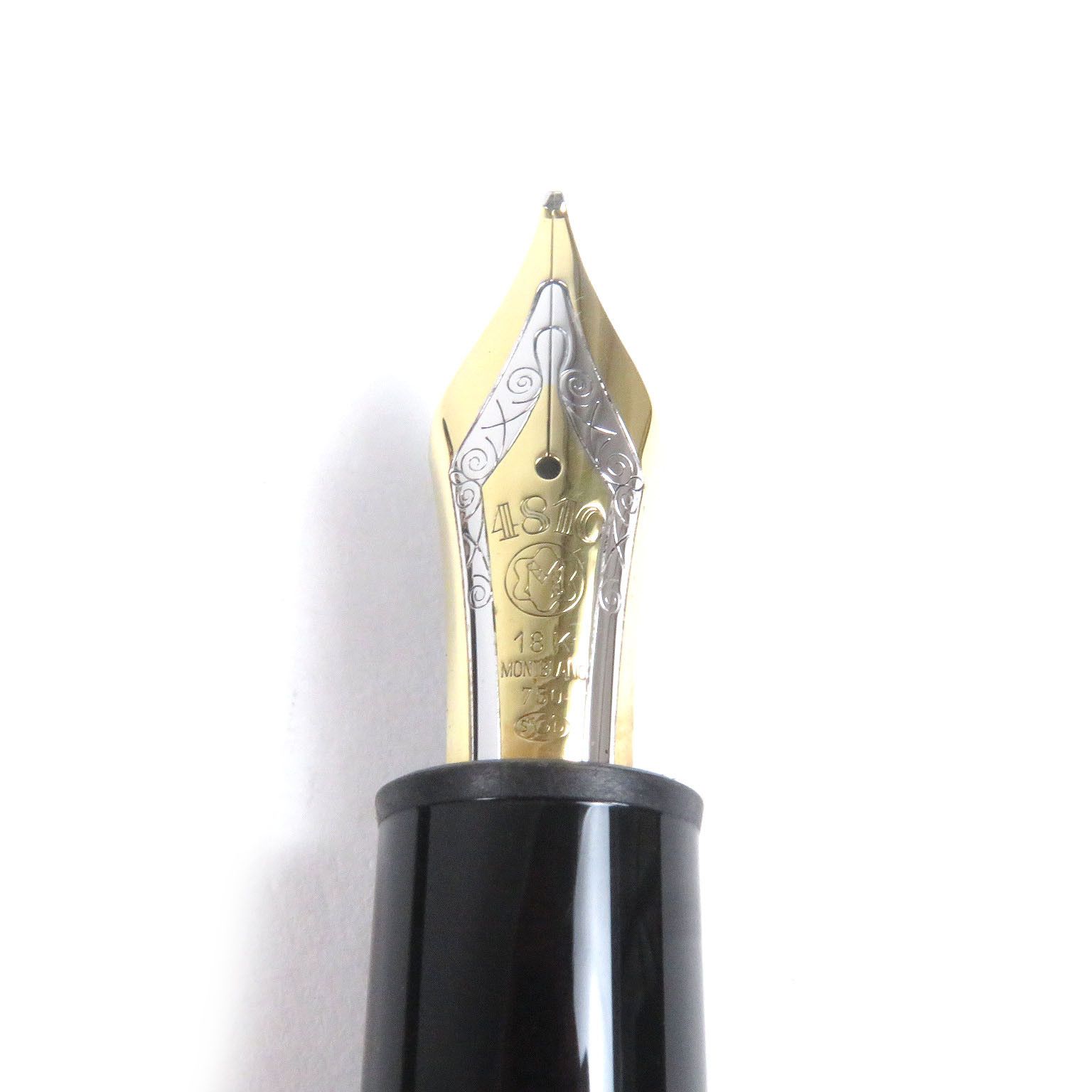 Montblanc Montblanc Montblanc Meisterstück Au750 Fountain Pen Metal Pen DUTY FREE for USA Size ONE SIZE - 5 Thumbnail