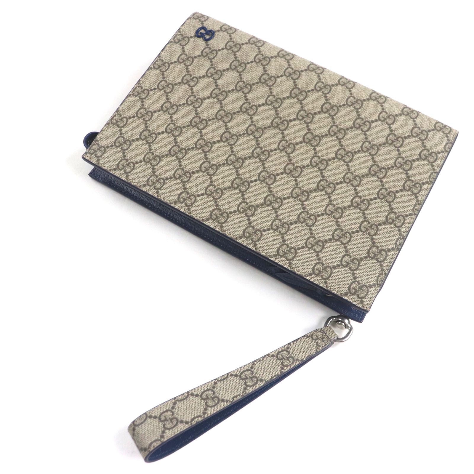 Gucci Gucci Gucci GG Supreme Canvas Clutch Bag Canvas Clutch Bag 768255 DUTY FREE for USA Size ONE SIZE - 6 Thumbnail