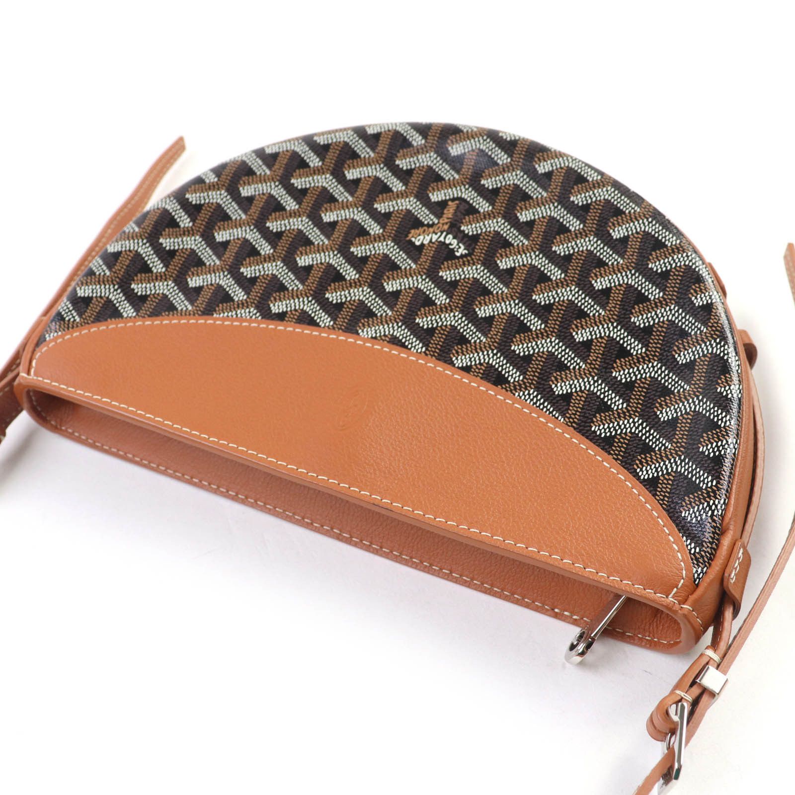 Goyard Goyard Goyard Hirondelle Goyardin Canvas Shoulder Bag Canvas Shoulder Bag DUTY FREE for USA Size ONE SIZE - 6 Thumbnail