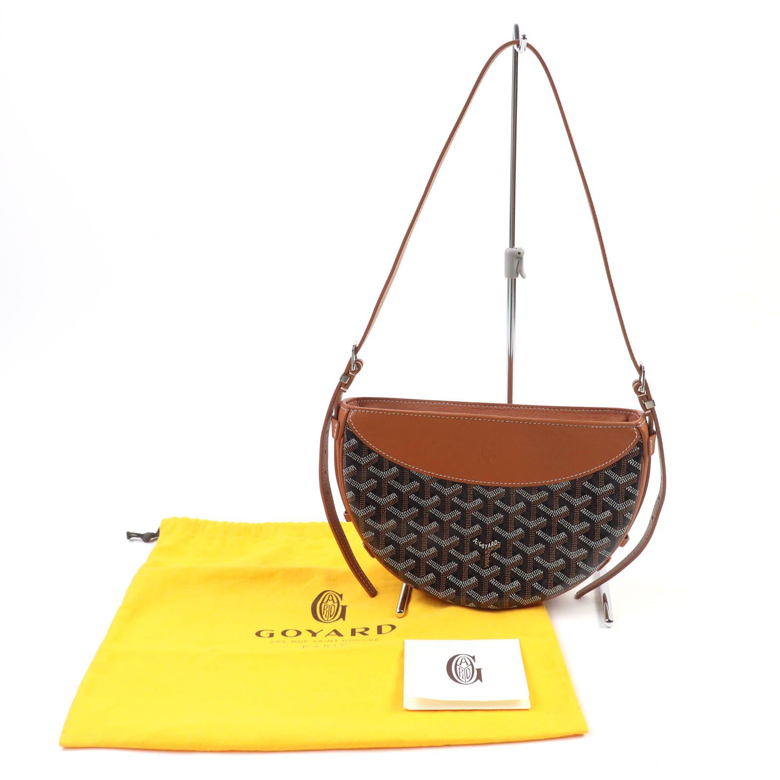 Goyard Goyard Goyard Hirondelle Goyardin Canvas Shoulder Bag Canvas Shoulder Bag DUTY FREE for USA Size ONE SIZE - 2 Thumbnail