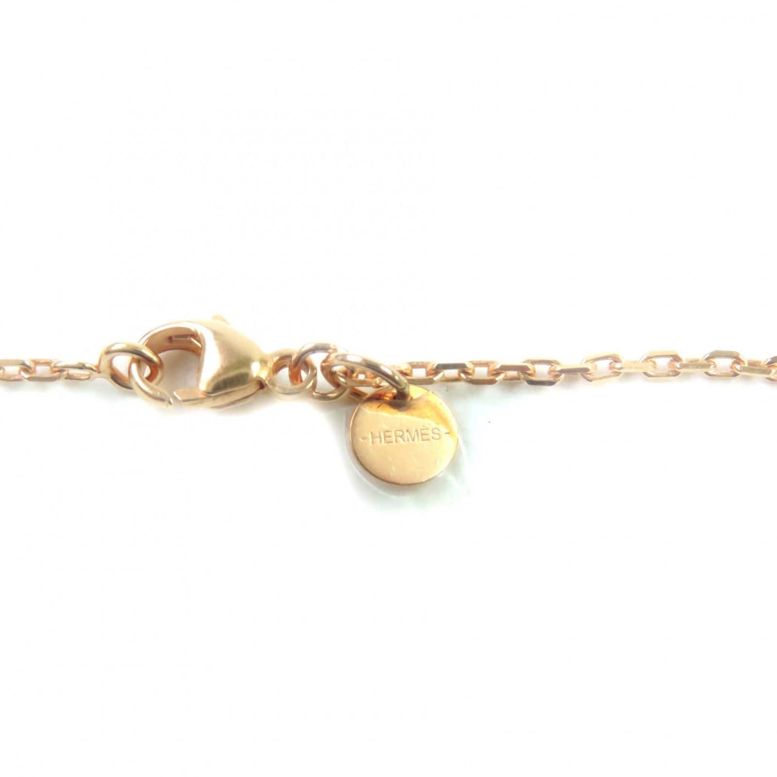 Hermes Hermes Hermes Asdukur Heart Necklace Metal Necklace Stamp Z (2021) DUTY FREE for USA Size ONE SIZE - 8 Thumbnail
