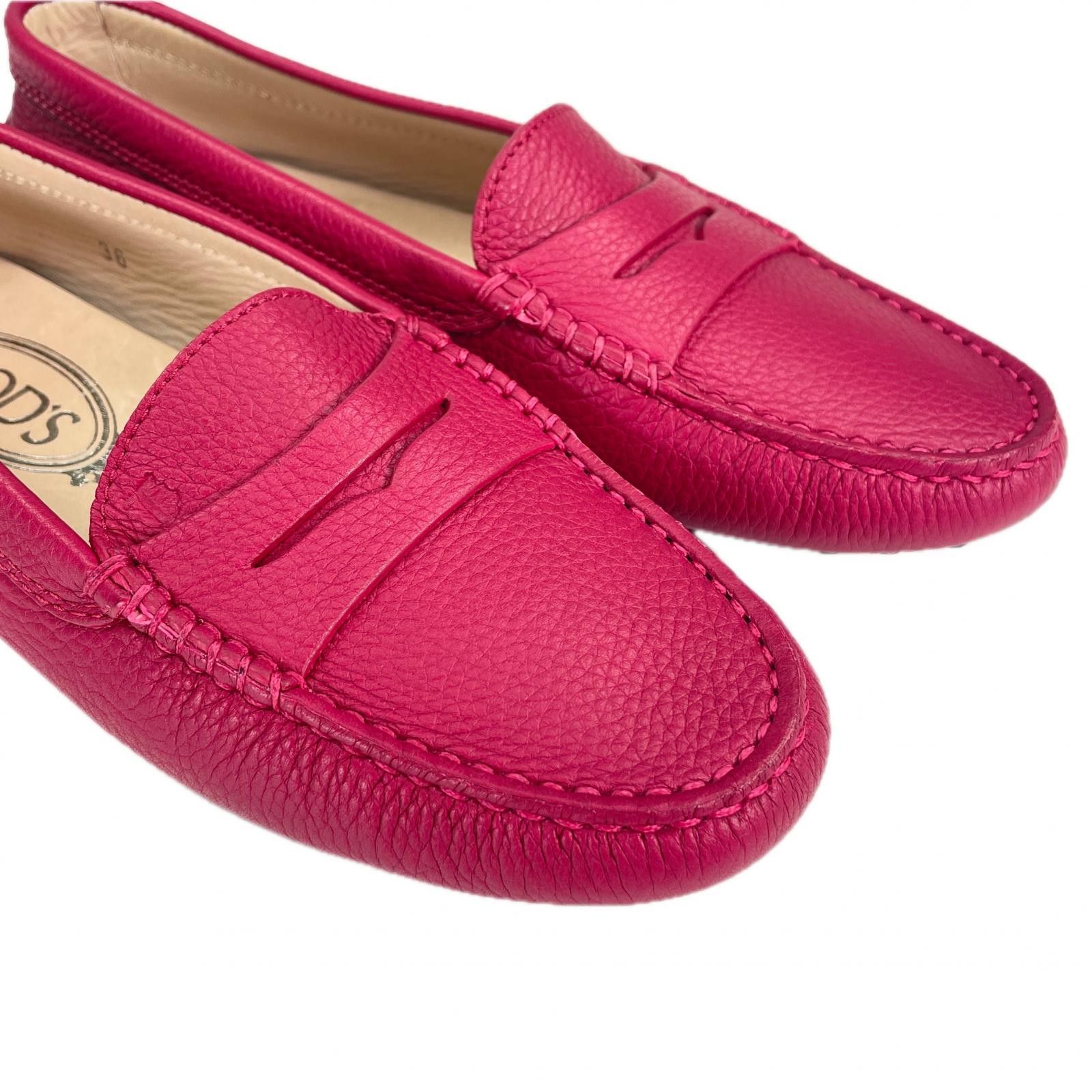 Tod's Tod's Tod’s Leather Loafers Leather Shoes DUTY FREE for USA Size ONE SIZE - 4 Thumbnail