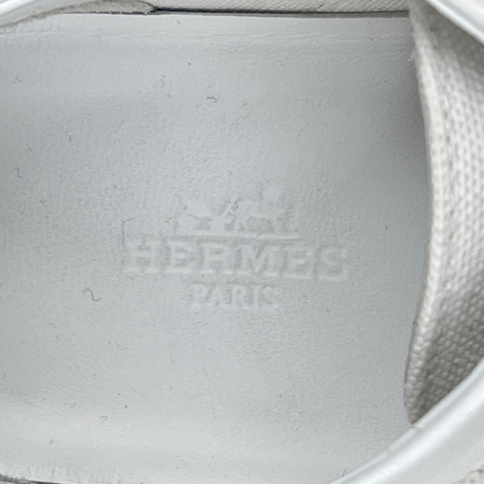 Hermes Hermes Hermes Innocent Logo Embroidery Canvas Sneakers Canvas Shoes DUTY FREE for USA Size ONE SIZE - 8 Thumbnail