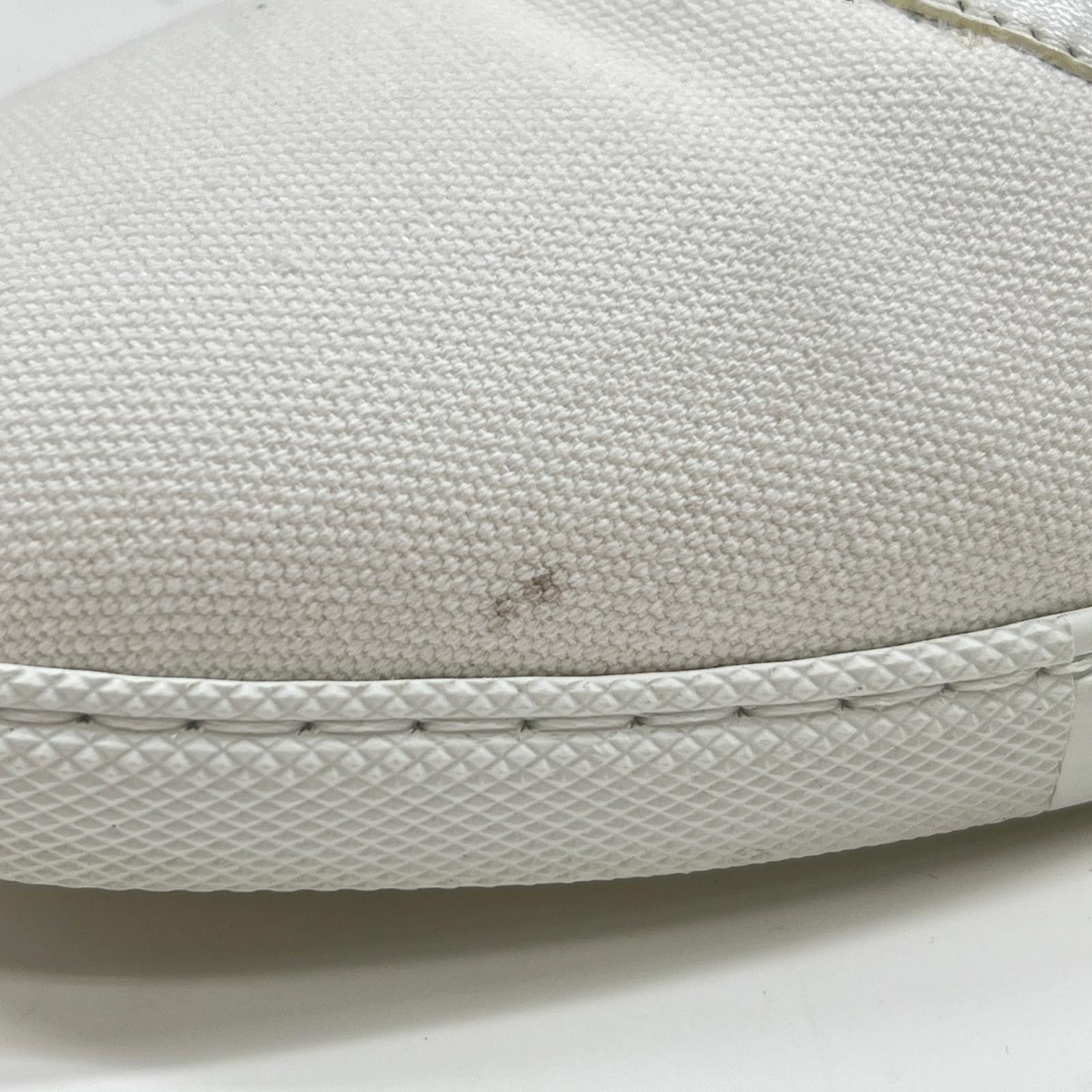 Hermes Hermes Hermes Innocent Logo Embroidery Canvas Sneakers Canvas Shoes DUTY FREE for USA Size ONE SIZE - 11 Thumbnail