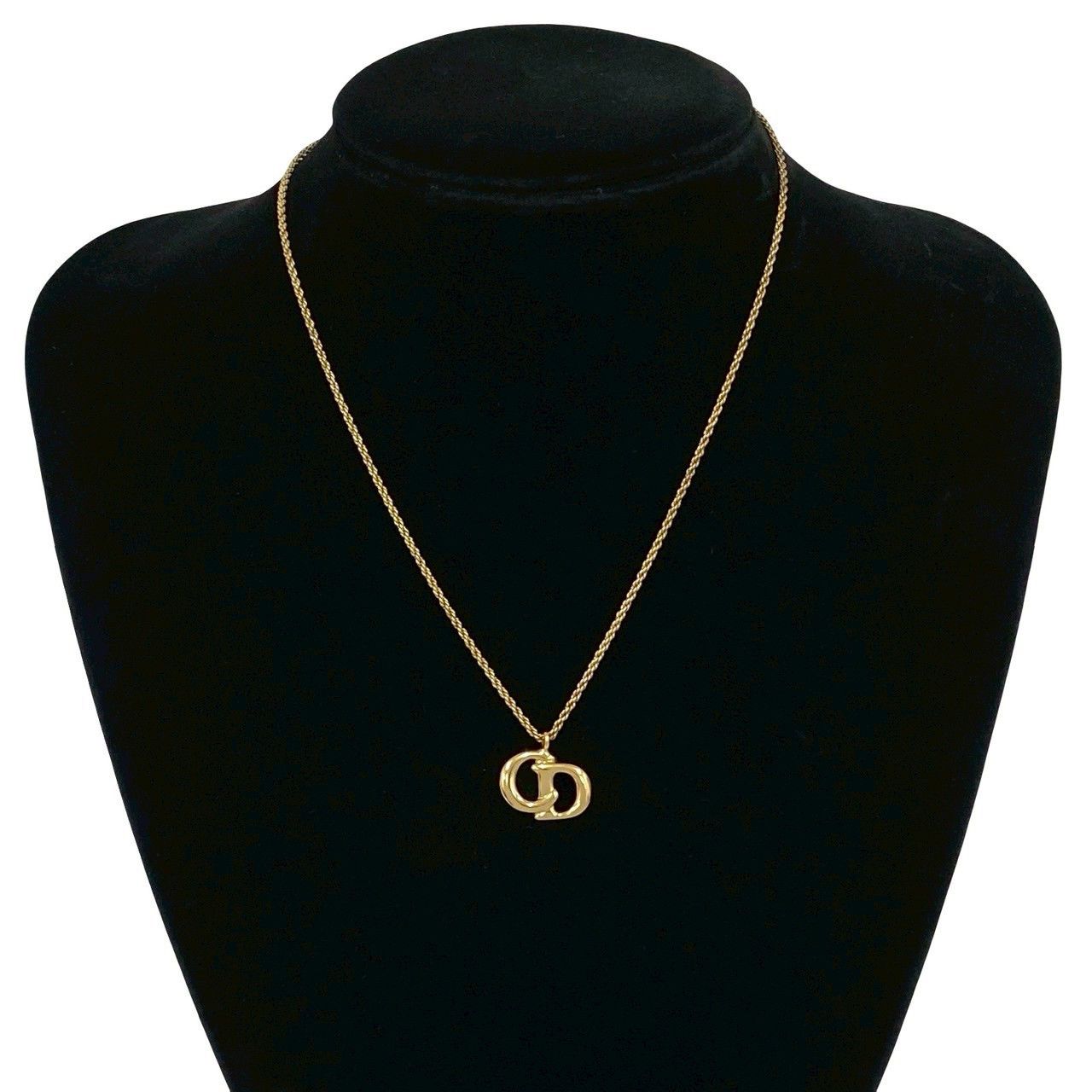 Dior Dior Christian Dior CD Logo Necklace Metal Necklace DUTY FREE for USA Size ONE SIZE - 2 Thumbnail