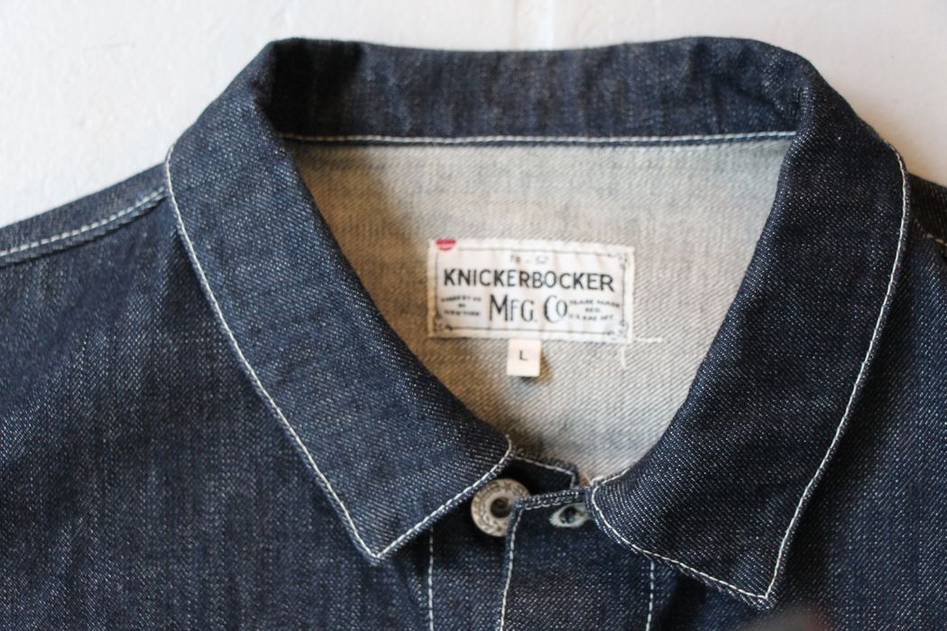 Knickerbocker Mfg Co Pleated Type 1 Denim Jacket | Grailed