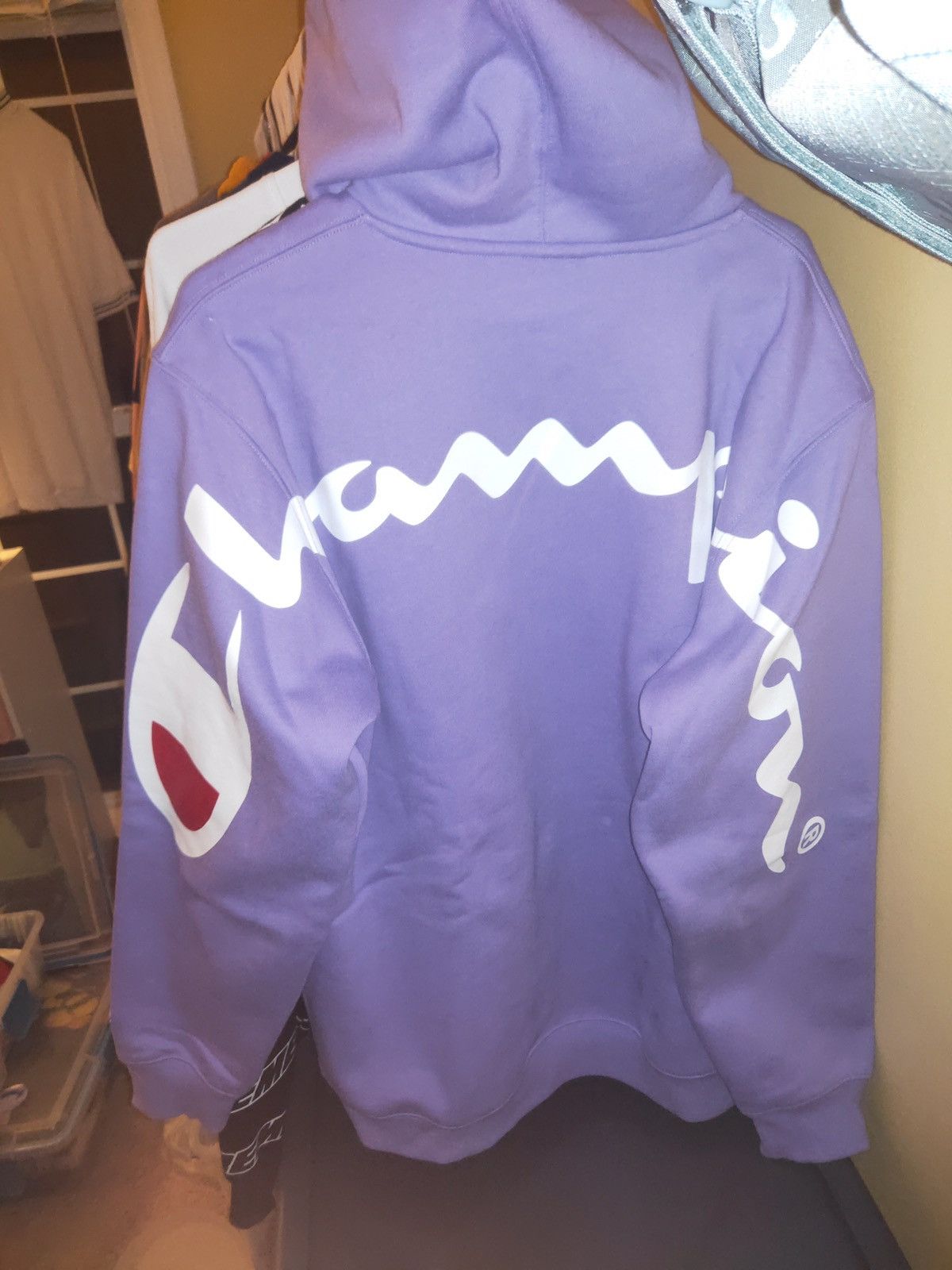 Supreme champion hoodie ss18 hot sale