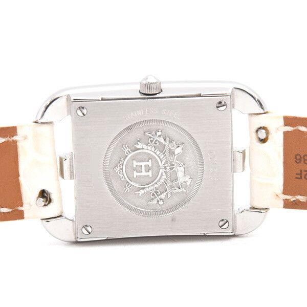 Hermes Hermes Hermes Cape Cod Stainless Steel Watch Metal Quartz DUTY FREE for USA Size ONE SIZE - 3 Thumbnail