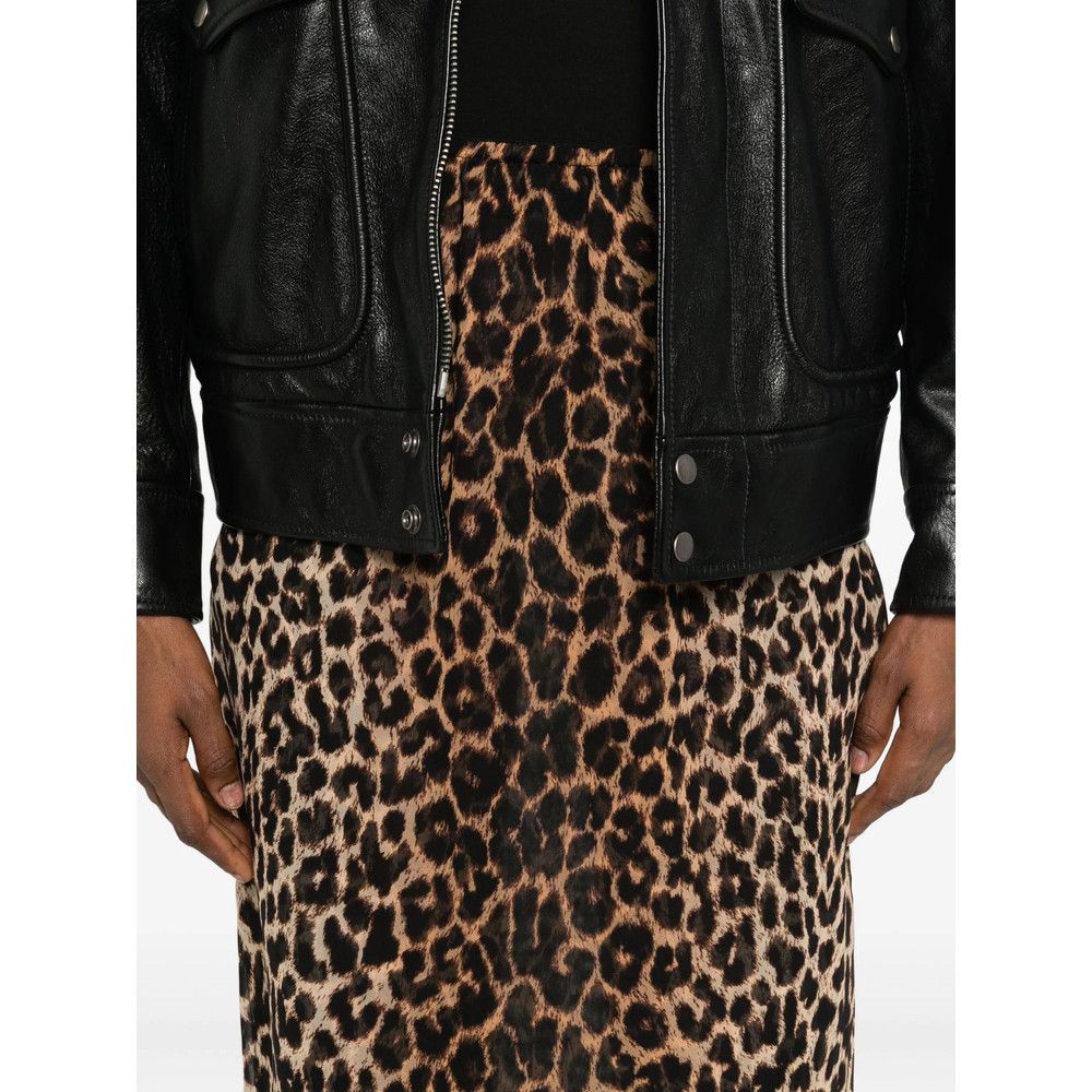 Saint Laurent Paris Saint Laurent BROWN Skirts - Straight Skirts Size 27" / US 4 / IT 40 - 5 Thumbnail