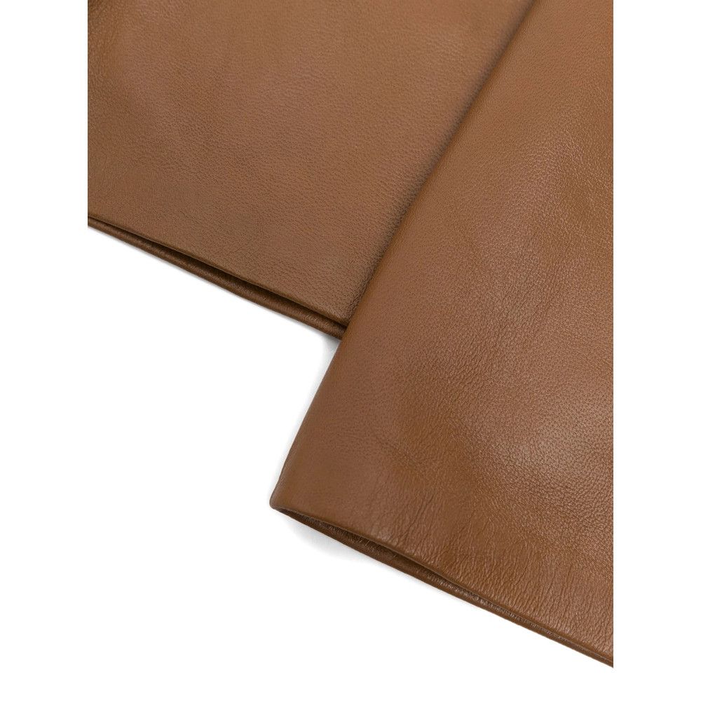 Saint Laurent Paris Saint Laurent BROWN Gloves Size ONE SIZE - 3 Thumbnail