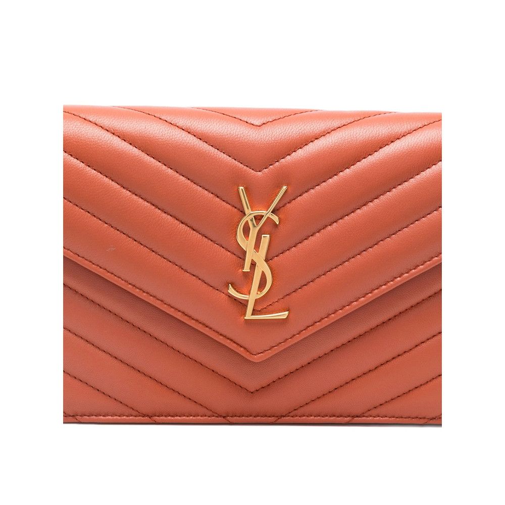 Saint Laurent Paris Saint Laurent ORANGE Satchels & Cross Body Bags Size ONE SIZE - 3 Thumbnail
