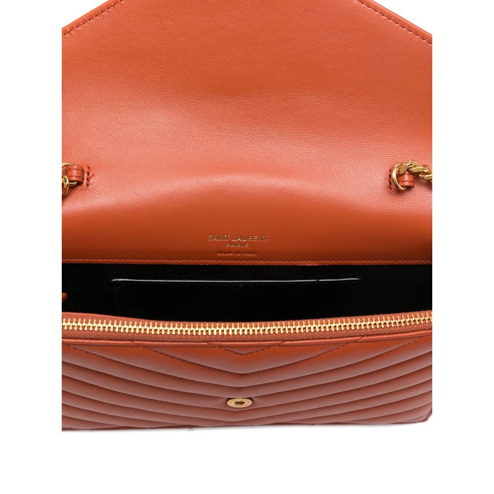 Saint Laurent Paris Saint Laurent ORANGE Satchels & Cross Body Bags Size ONE SIZE - 4 Thumbnail