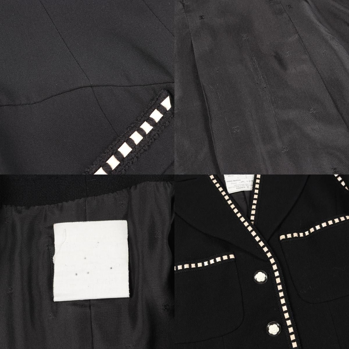 Chanel Chanel Chanel Camellia Button Wool Silk Setup Others Suits P28391 DUTY FREE for USA Size ONE SIZE - 10 Thumbnail