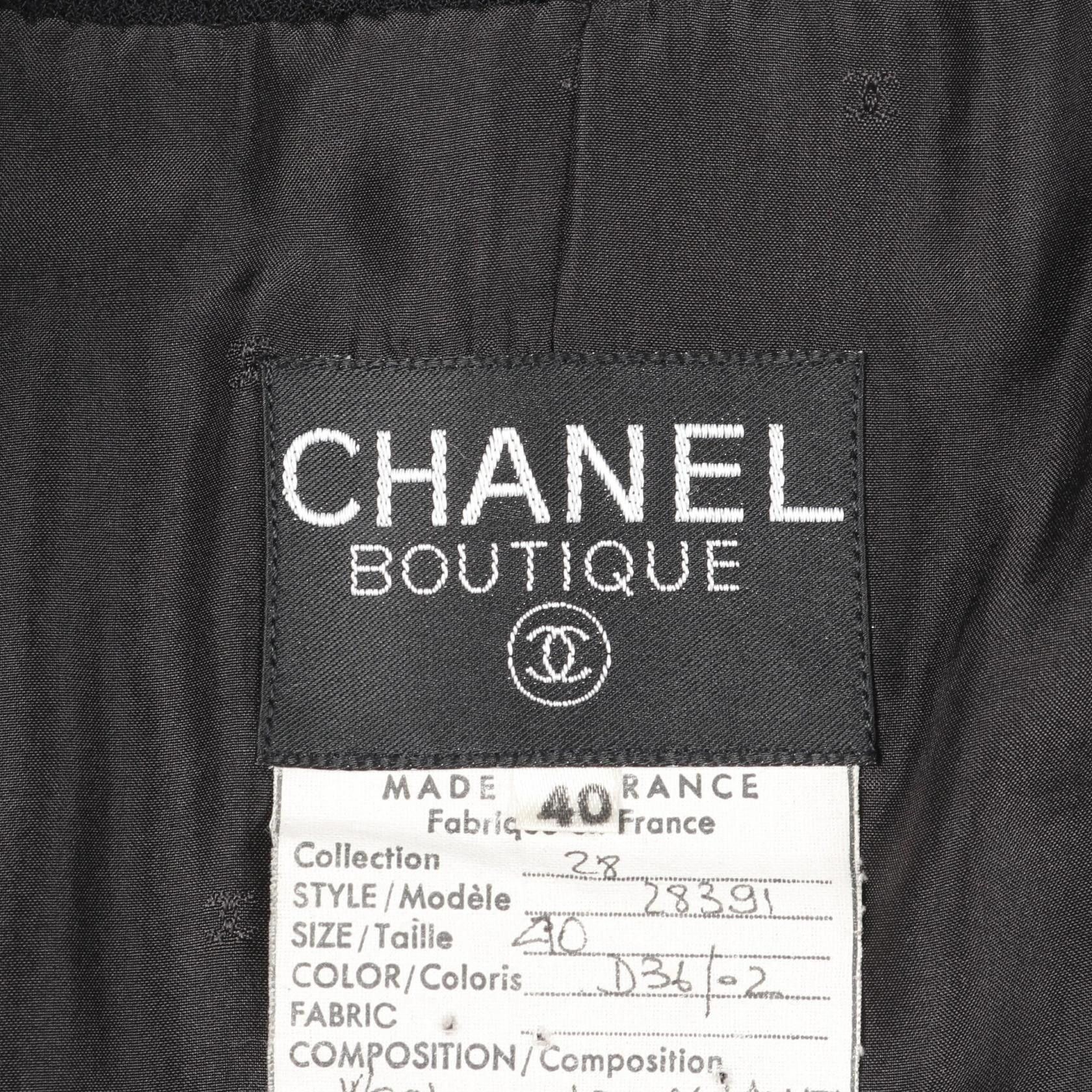 Chanel Chanel Chanel Camellia Button Wool Silk Setup Others Suits P28391 DUTY FREE for USA Size ONE SIZE - 4 Thumbnail