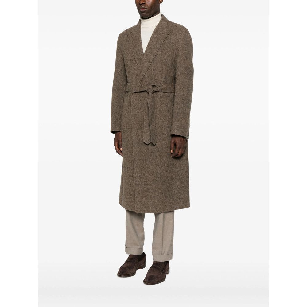 TONYWACK Tonywack BROWN Coats - Single Breasted Coats Size US S / EU 44-46 / 1 - 4 Thumbnail