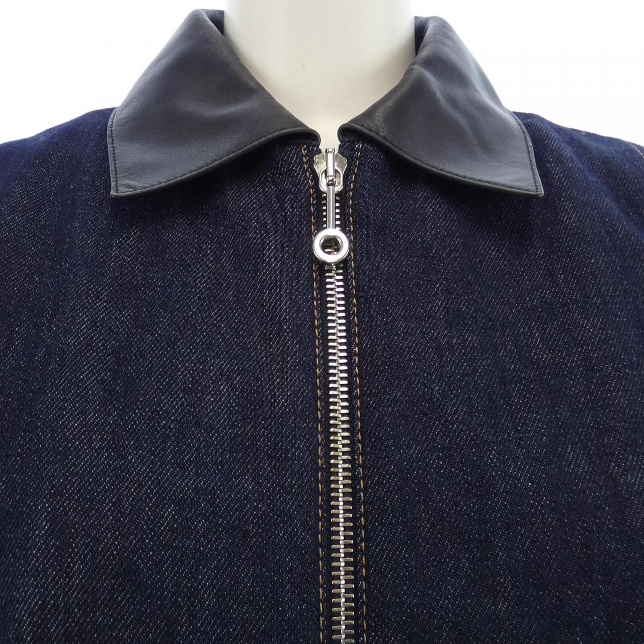 Hermes Hermes Hermes 1H0230DK Denim Jacket Denim Outerwear DUTY FREE for USA Size ONE SIZE - 7 Thumbnail