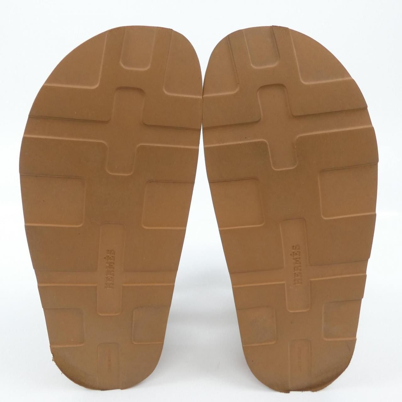 Hermes Hermes Hermes Sandal Calfskin Sandals Leather Shoes DUTY FREE for USA Size ONE SIZE - 4 Thumbnail