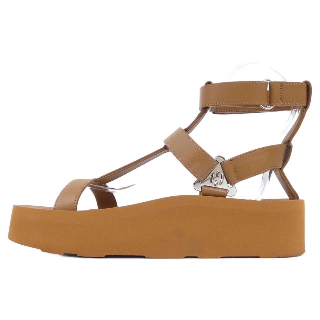 Hermes Hermes Hermes Sandal Calfskin Sandals Leather Shoes DUTY FREE for USA Size ONE SIZE - 2 Thumbnail