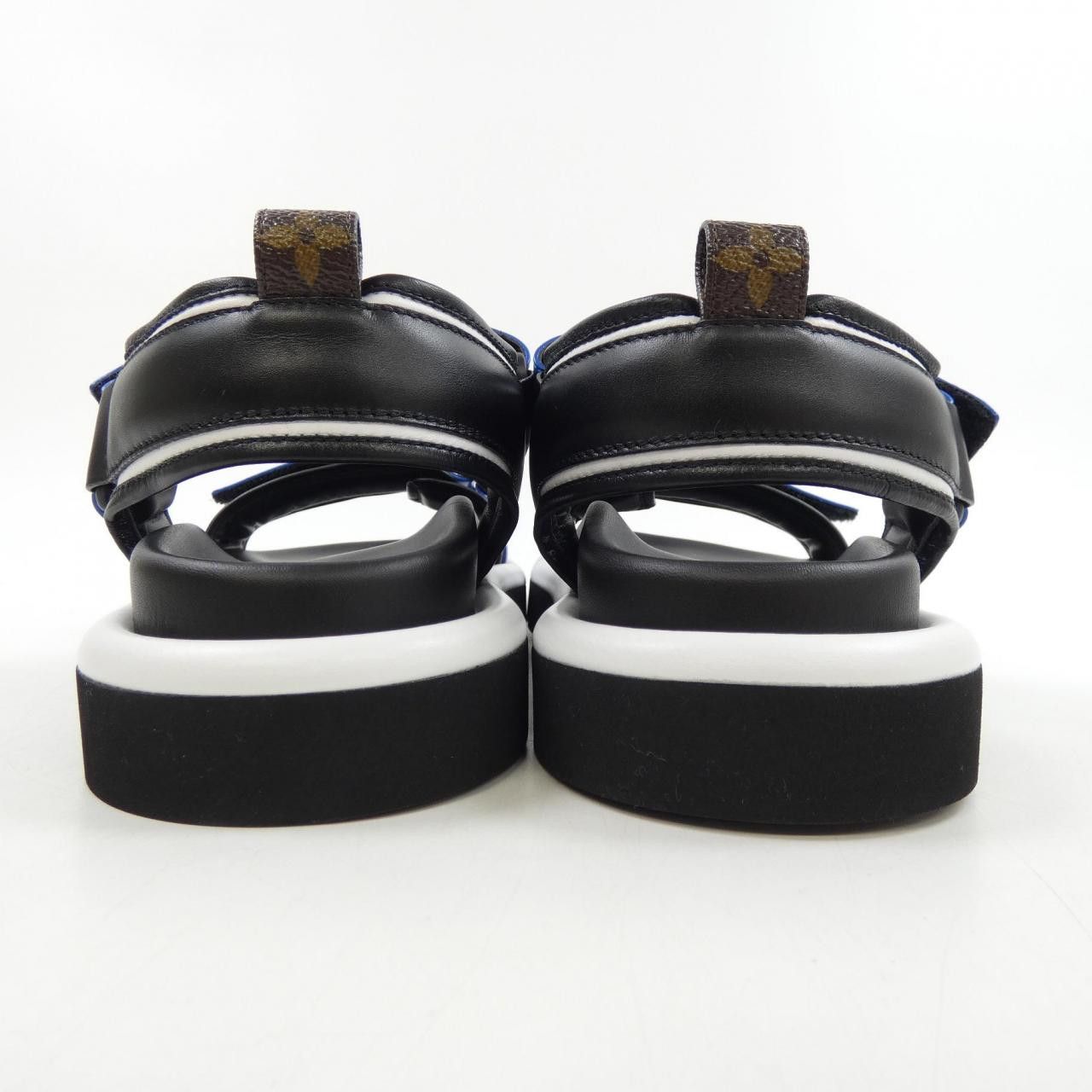 Louis Vuitton Louis Vuitton Pool Pillow Line Calfskin Sandals Leather Shoes DUTY FREE for USA