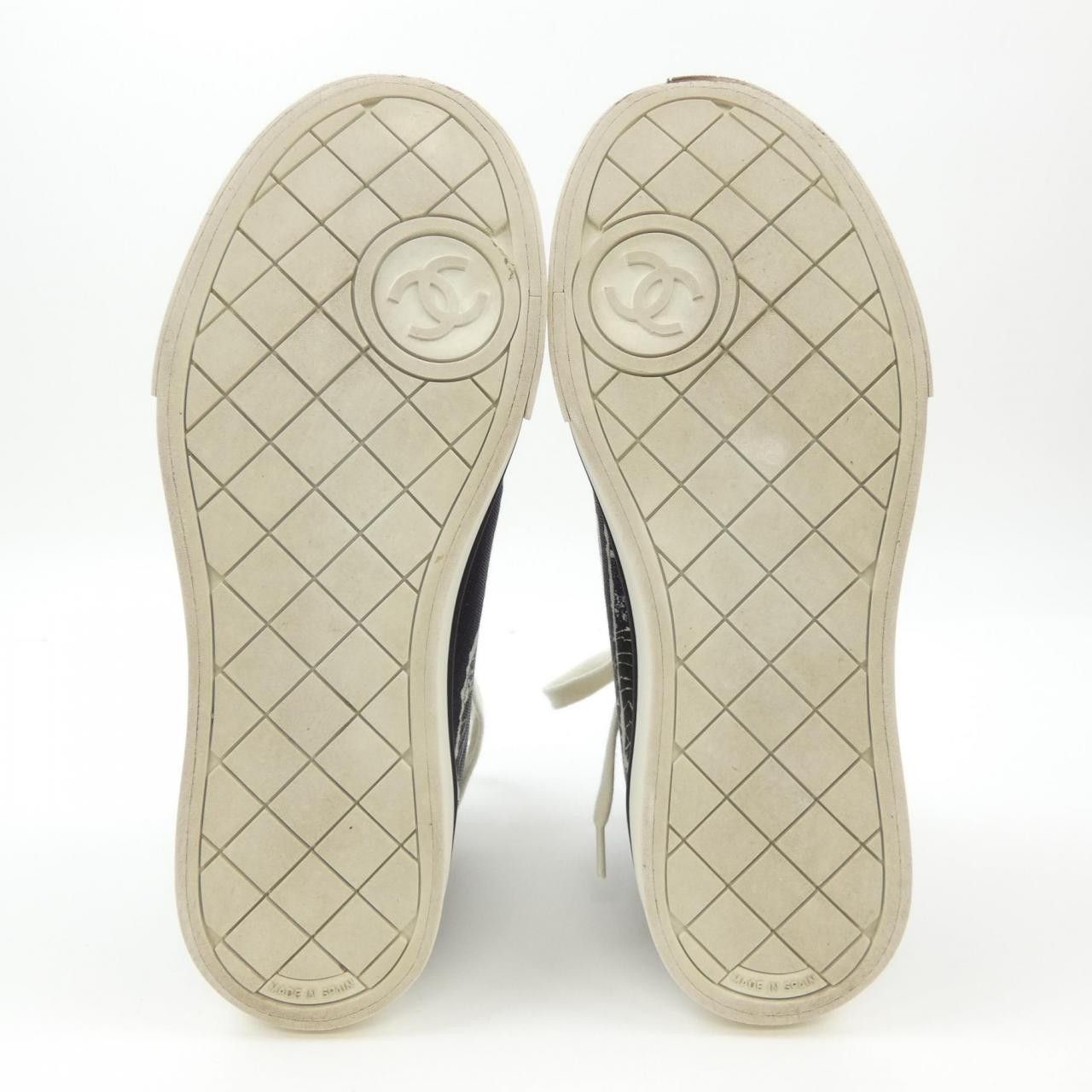 Chanel Chanel Chanel G35960X51691 Print Fabric Sneakers Others Shoes G35960X51691 DUTY FREE for USA Size ONE SIZE - 4 Thumbnail