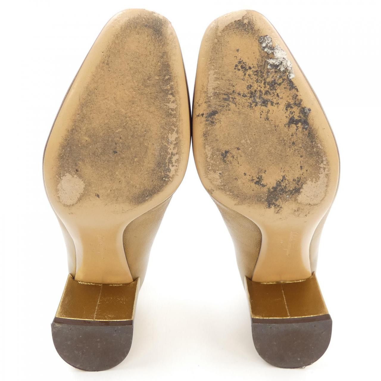 Salvatore Ferragamo Salvatore Ferragamo Salvatore Ferragamo Pumps Leather Shoes DUTY FREE for USA Size ONE SIZE - 4 Thumbnail
