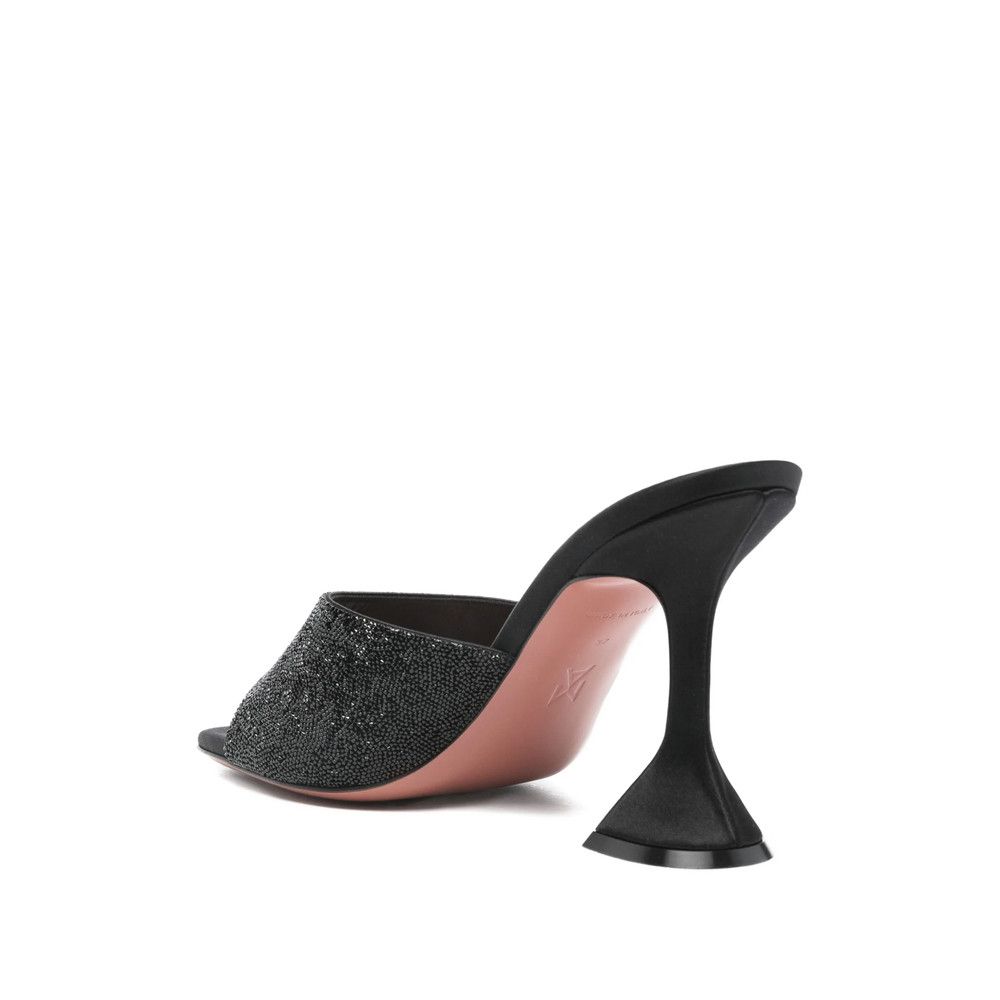 Amina Muaddi BLACK Boots