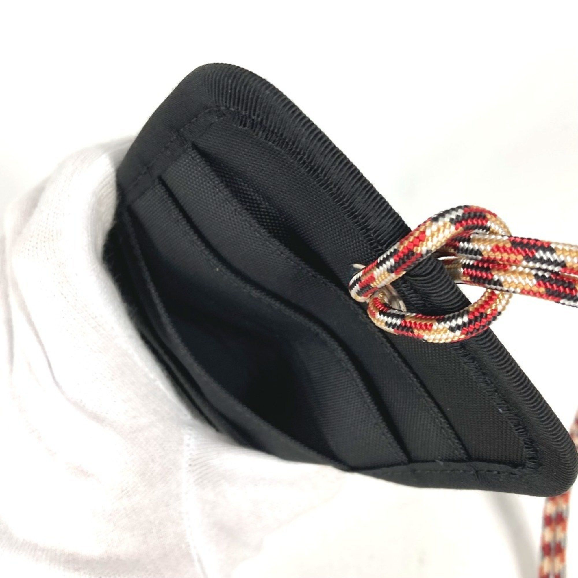Burberry BURBERRY Pass Case with Logo and Neck Strap, Card Holder, Pouch, Business Case, Nylon, Women's, Black Size ONE SIZE - 8 Thumbnail