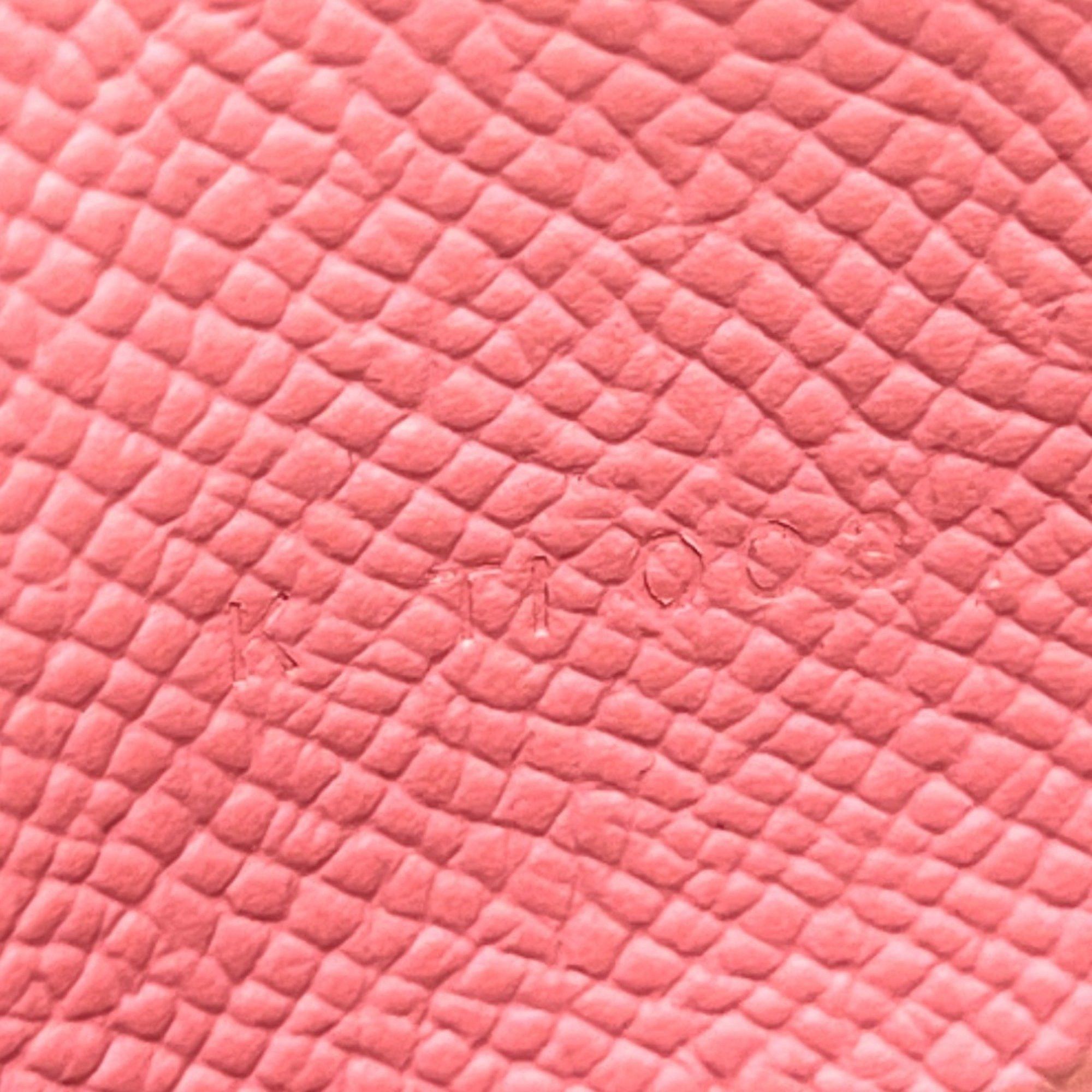 Hermes HERMES Constance To Go Wallet, Shoulder Long Epsom Leather, Women's, Rose Confetti, Silver Hardware, Pink Size ONE SIZE - 11 Thumbnail