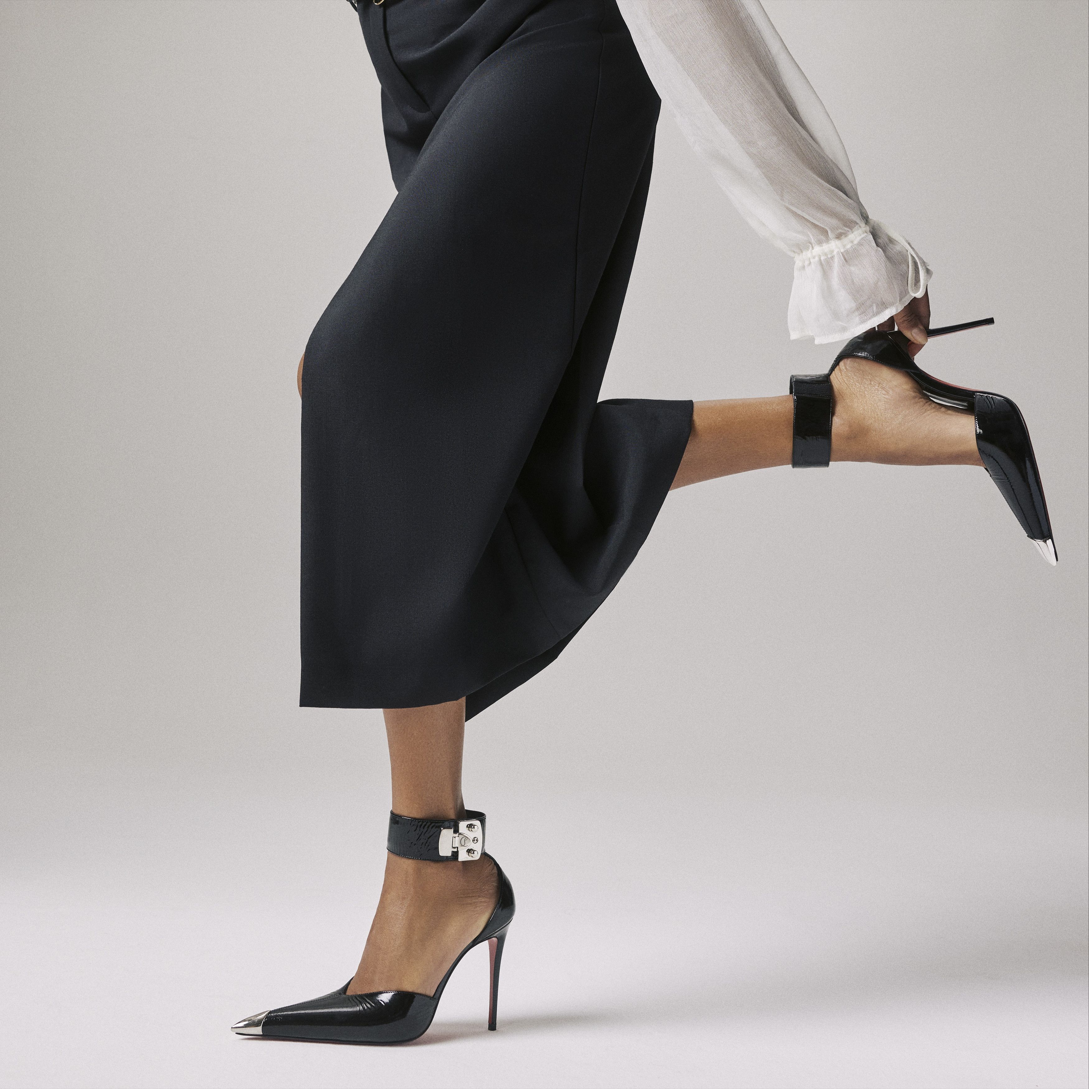 Christian Louboutin lock me up pump 100mm Size US 11 / IT 41 - 2 Thumbnail