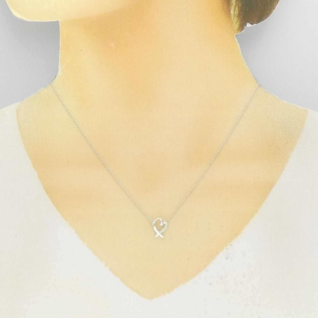 Tiffany & Co. Tiffany & Co. Tiffany Loving Heart 925 Silver Necklace Metal Necklace 60022335 DUTY FREE for USA Size ONE SIZE - 6 Thumbnail