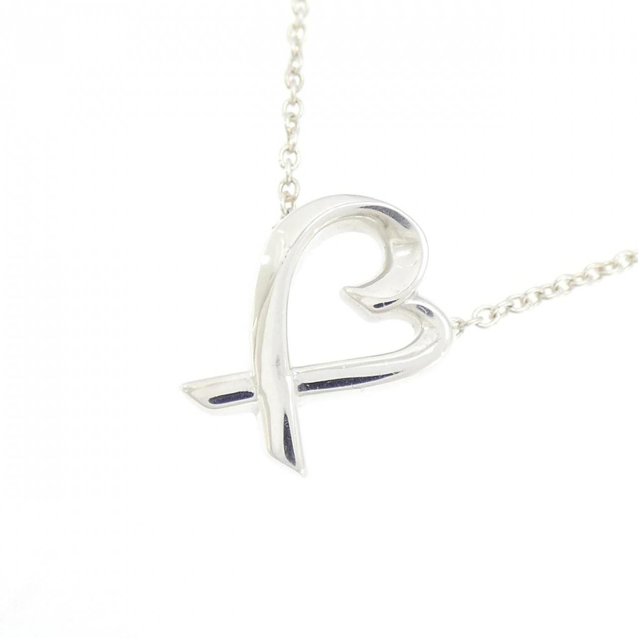 Tiffany & Co. Tiffany & Co. Tiffany Loving Heart 925 Silver Necklace Metal Necklace 60022335 DUTY FREE for USA Size ONE SIZE - 3 Thumbnail
